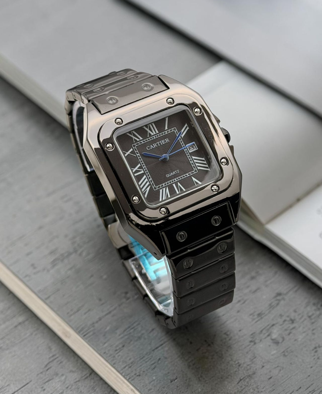 luxury inspired square dial watch for men ⌚✨ (cartier style – premium look) luxury inspired square dial watch for men ⌚✨ (cartier style – premium look)