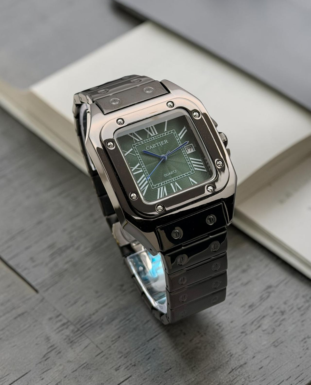 luxury inspired square dial watch for men ⌚✨ (cartier style – premium look) luxury inspired square dial watch for men ⌚✨ (cartier style – premium look)