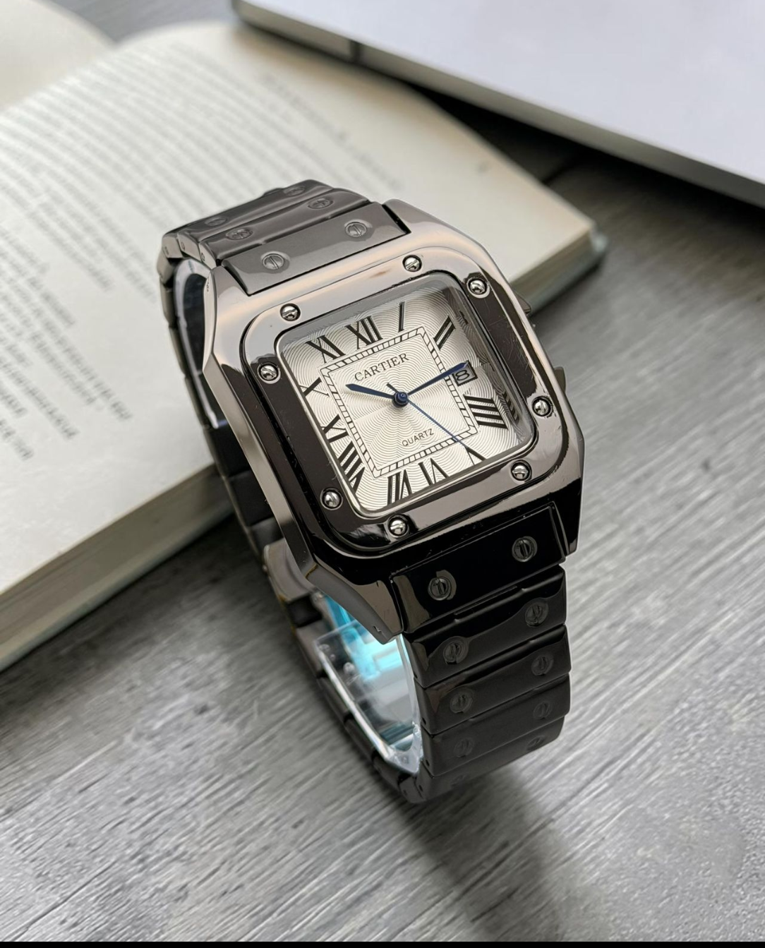 luxury inspired square dial watch for men ⌚✨ (cartier style – premium look) luxury inspired square dial watch for men ⌚✨ (cartier style – premium look)