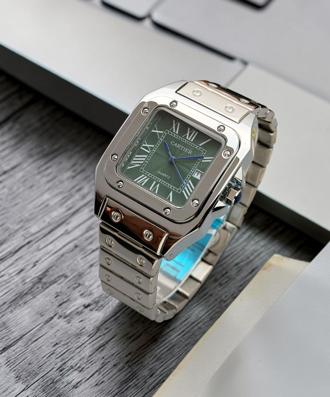 luxury inspired square dial watch for men ⌚✨ (cartier style – premium look) luxury inspired square dial watch for men ⌚✨ (cartier style – premium look)