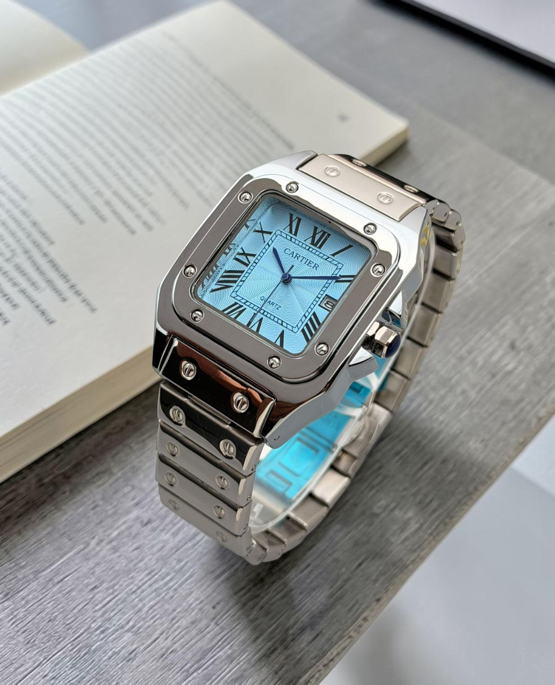 luxury inspired square dial watch for men ⌚✨ (cartier style – premium look) luxury inspired square dial watch for men ⌚✨ (cartier style – premium look)