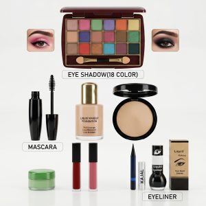 💄 8 pc makeup combo kit – complete beauty set ✨