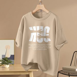 rutendo trendy partywear casual printed oversized loose fit t shirt for women summer premium collection.